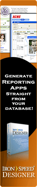 Ironspeed Reporting Apps